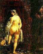 Jacob Jordaens konung kandaules av lydien visar sin gemal for gyges oil painting reproduction